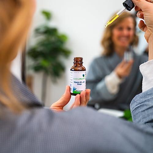Gotas d3 k2 seeking health enfoque en etiqueta nutricional
