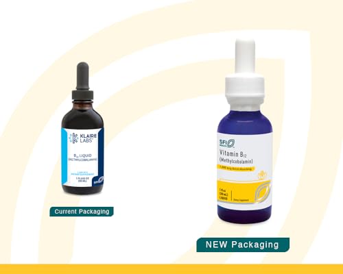 Gotas líquidas Klaire Labs vitamina B12 para absorción