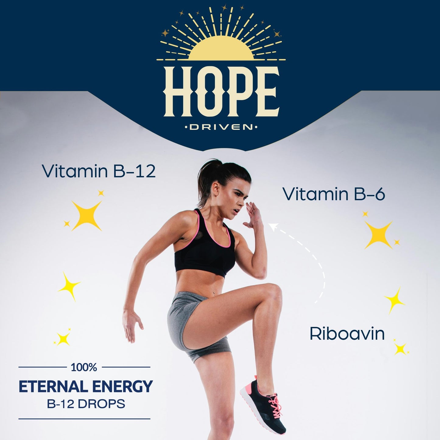 Gotas líquidas vitamina b12 esperanza energía rápida