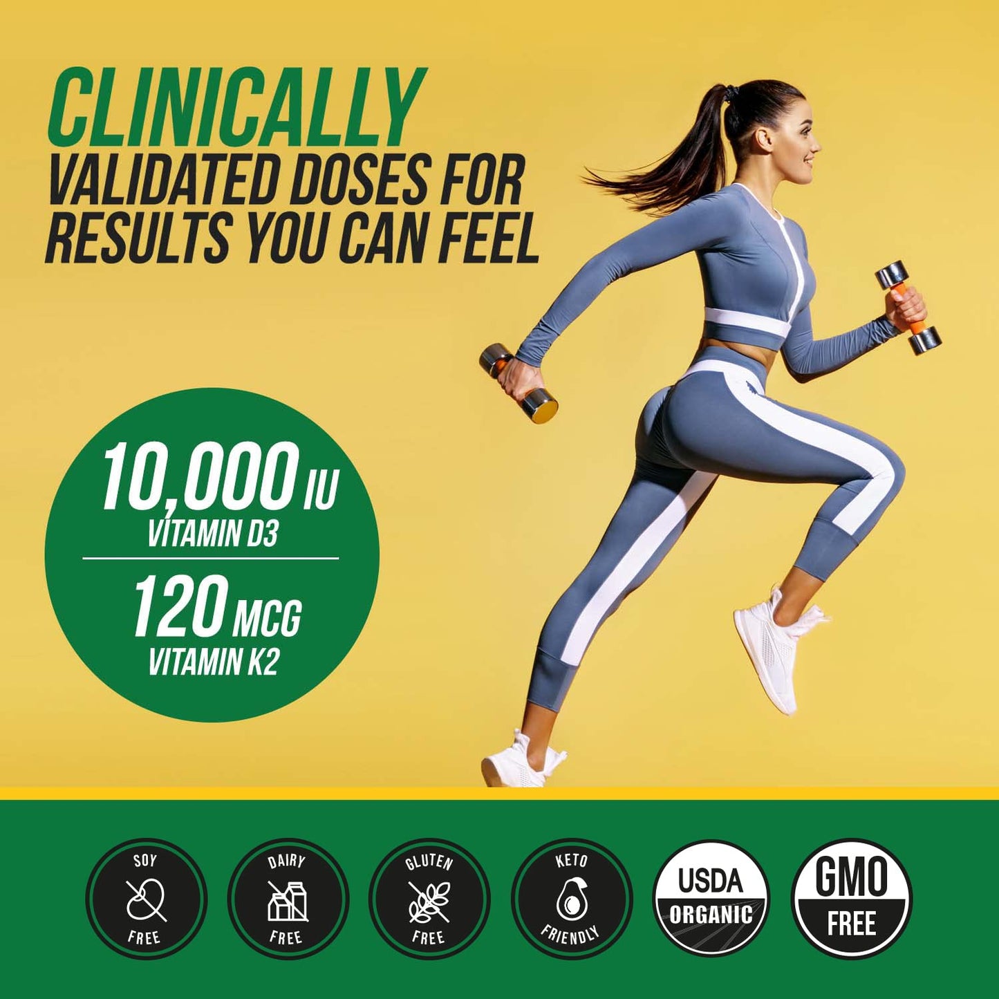 Gotas sublinguales de vitamina D3 para absorción rápida