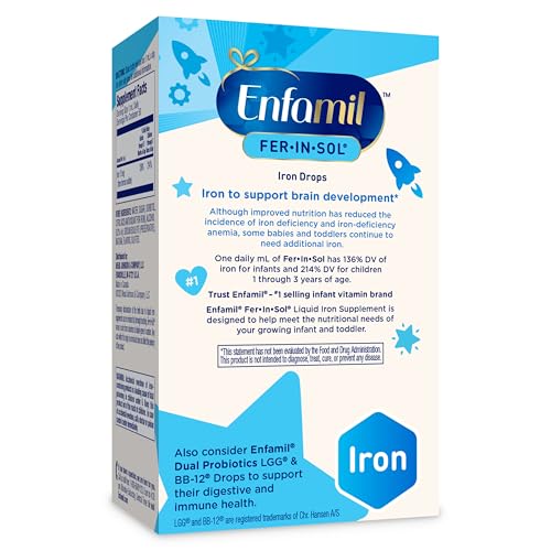 Gotas suplemento de hierro Enfamil para lactantes