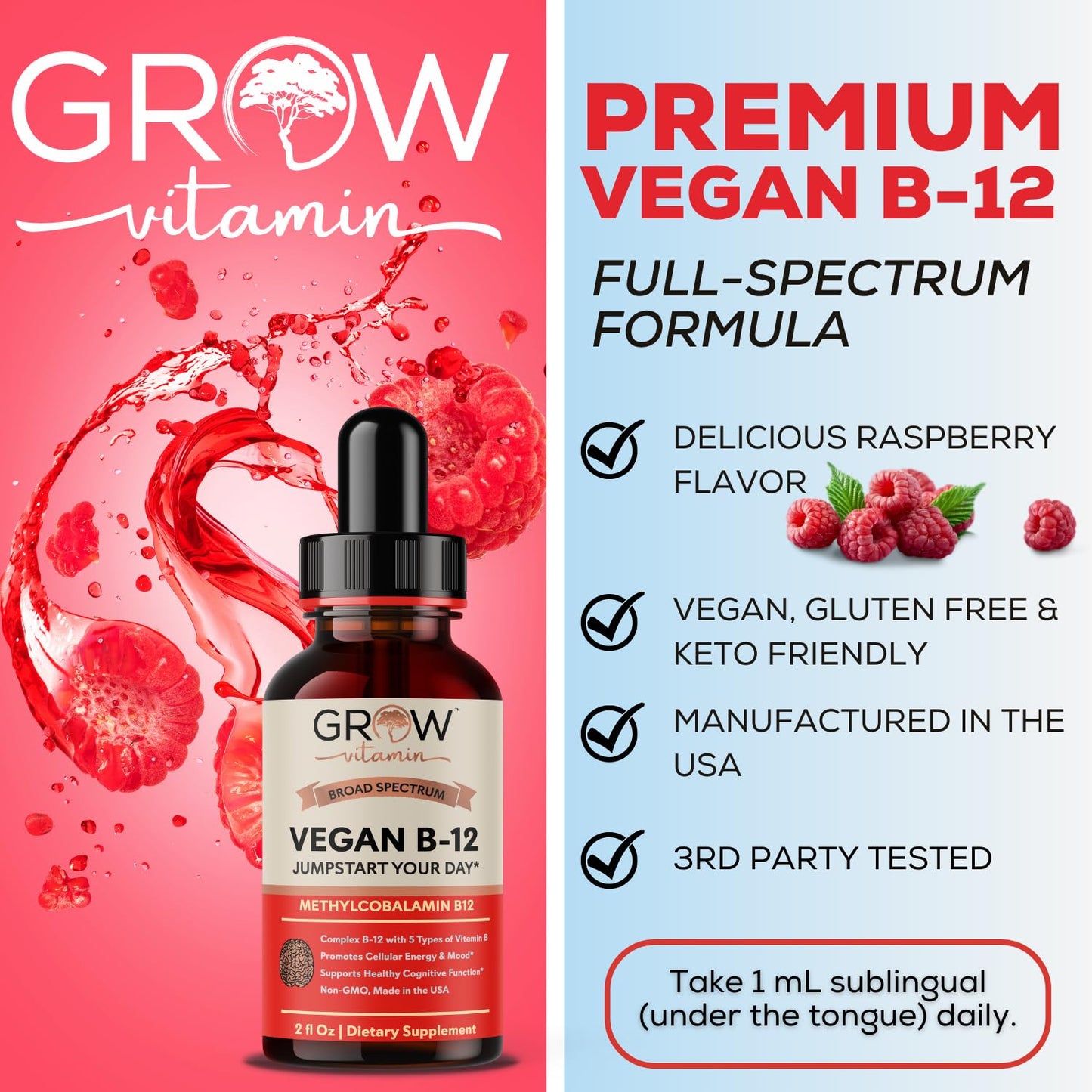gotas vegan b12 complejo para energía y salud inmune