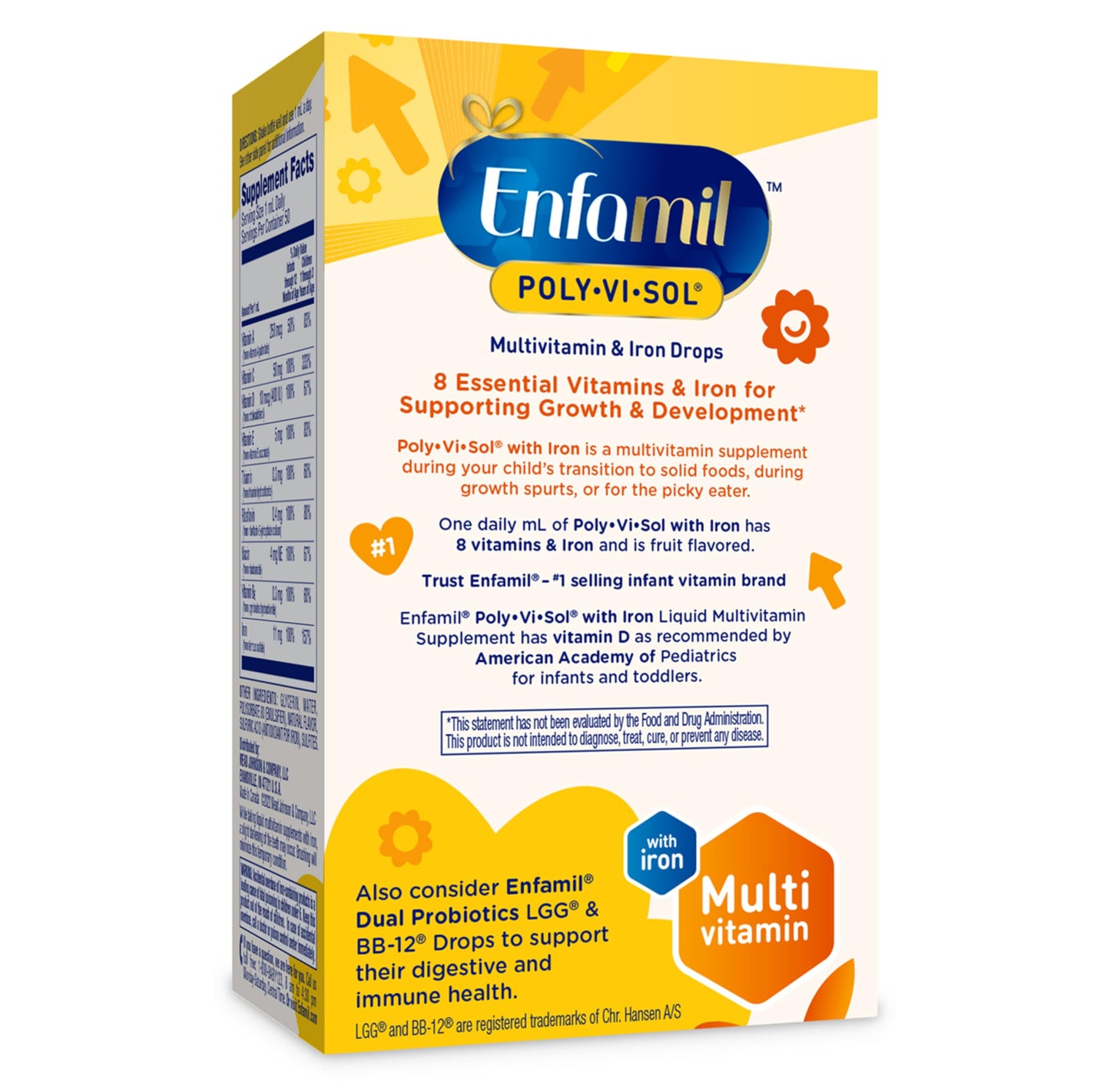 Gotero dosis diaria multivitamínica infantil Enfamil Poly-Vi-Sol