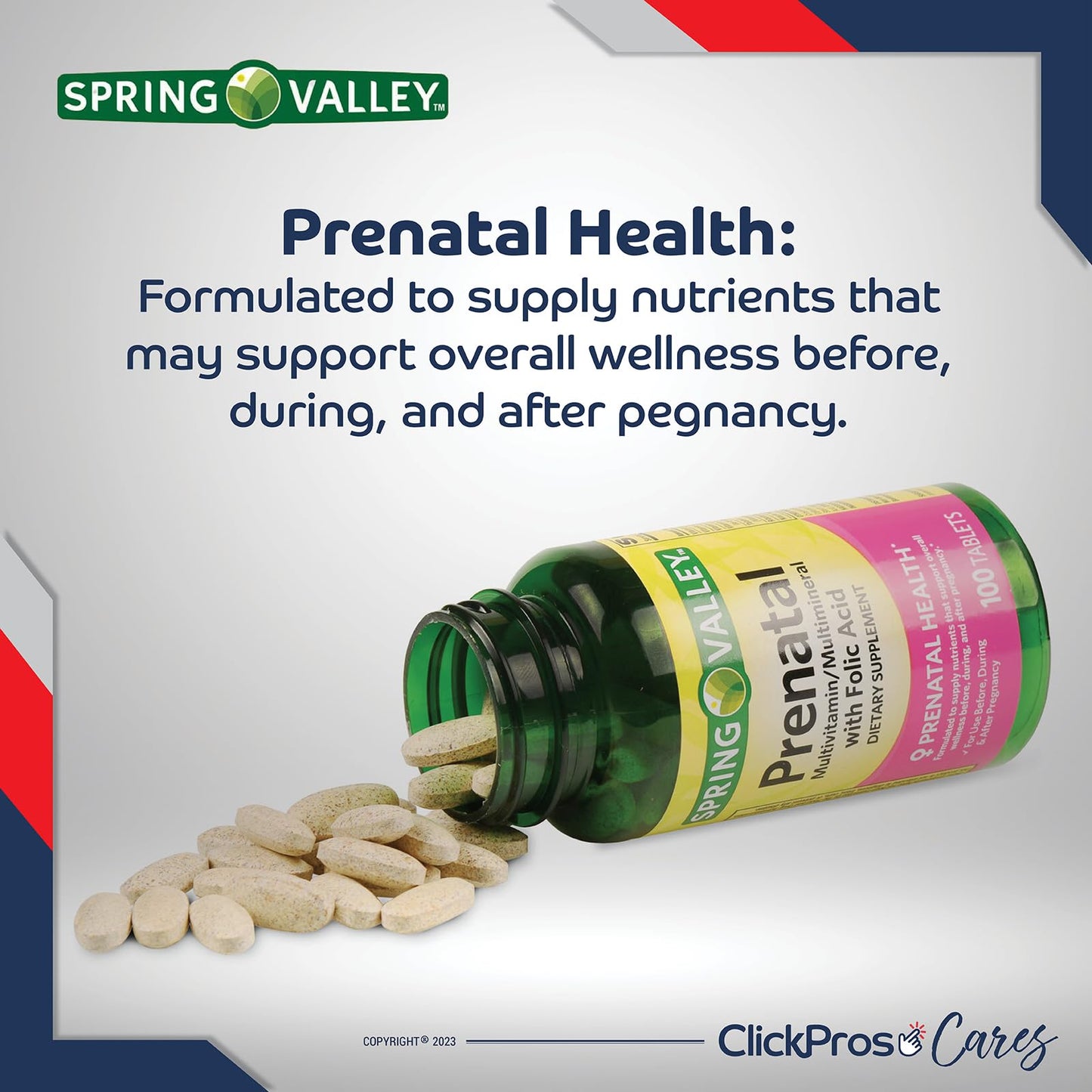 Guía exclusiva La Verdad Sobre las Vitaminas para prenatal Spring Valley