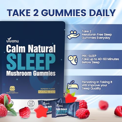 Gummies para dormir sin melatonina VivoNu Vitamina D3 K2