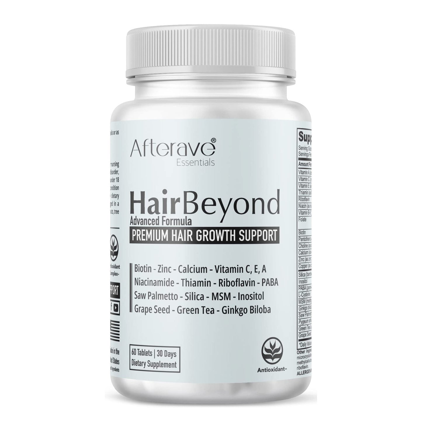 HairBeyond suplemento para crecimiento y fortalecimiento cabello