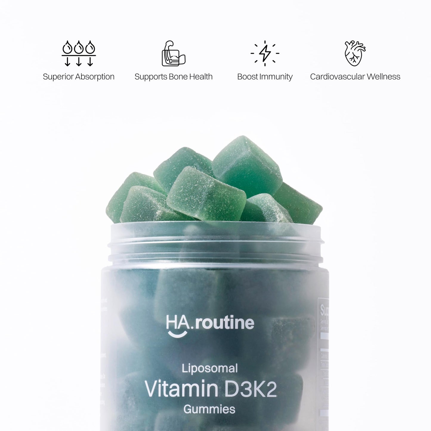Detalle del polvo liposomal vitamina C Haroutine
