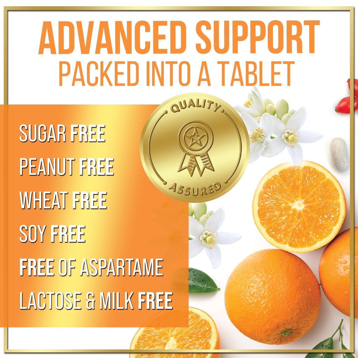 Frasco y tabletas Hello Lovely! Vitamina C