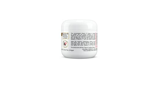 Hidratante vitamina e crema colonial dames para suavizar líneas finas