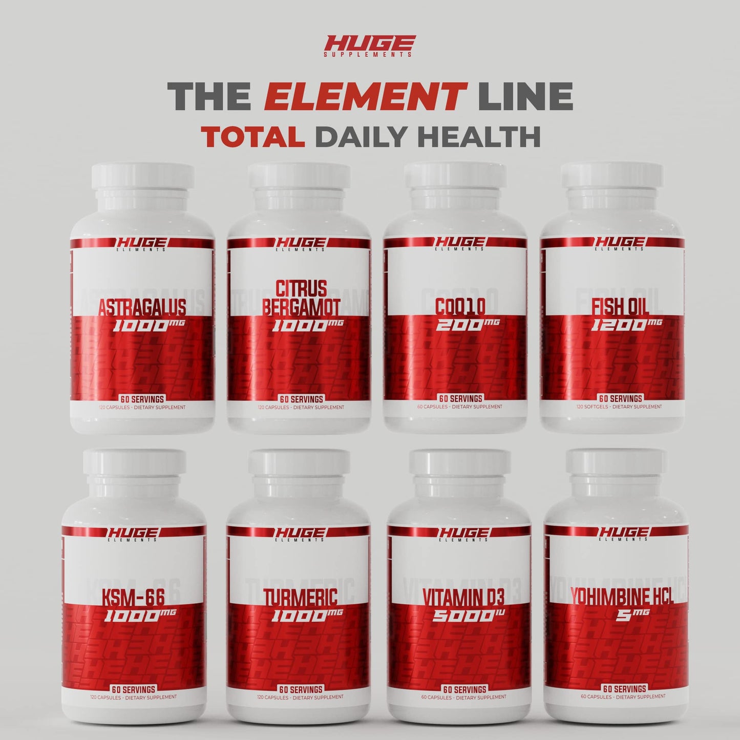 Suplemento para huesos y ánimo Huge Supplements vitamina D3