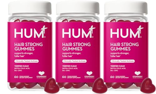 HUM Hair Strong gomitas para fortalecer cabello y piel 180 unidades