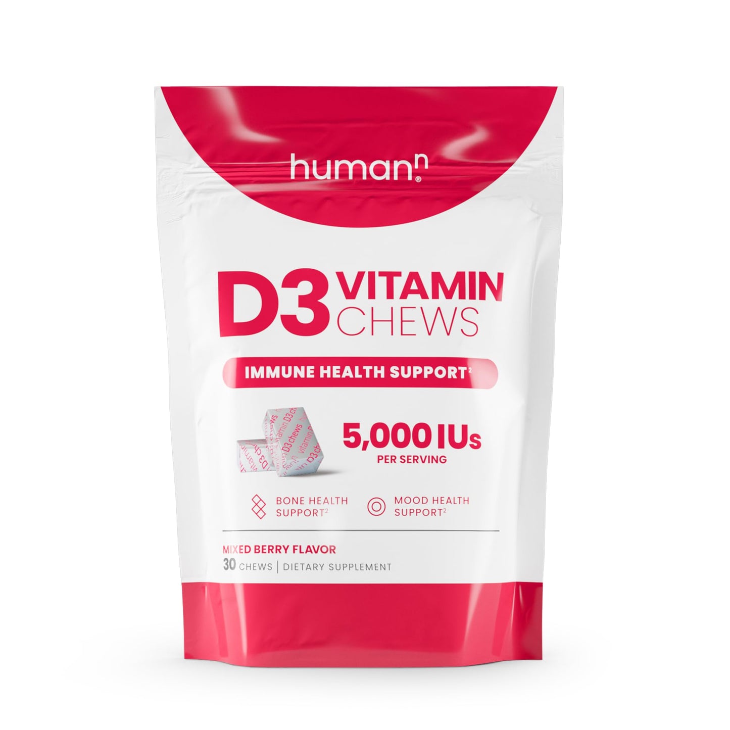 HumanN SuperBeets gomitas cuore y vitamina D3 presentación