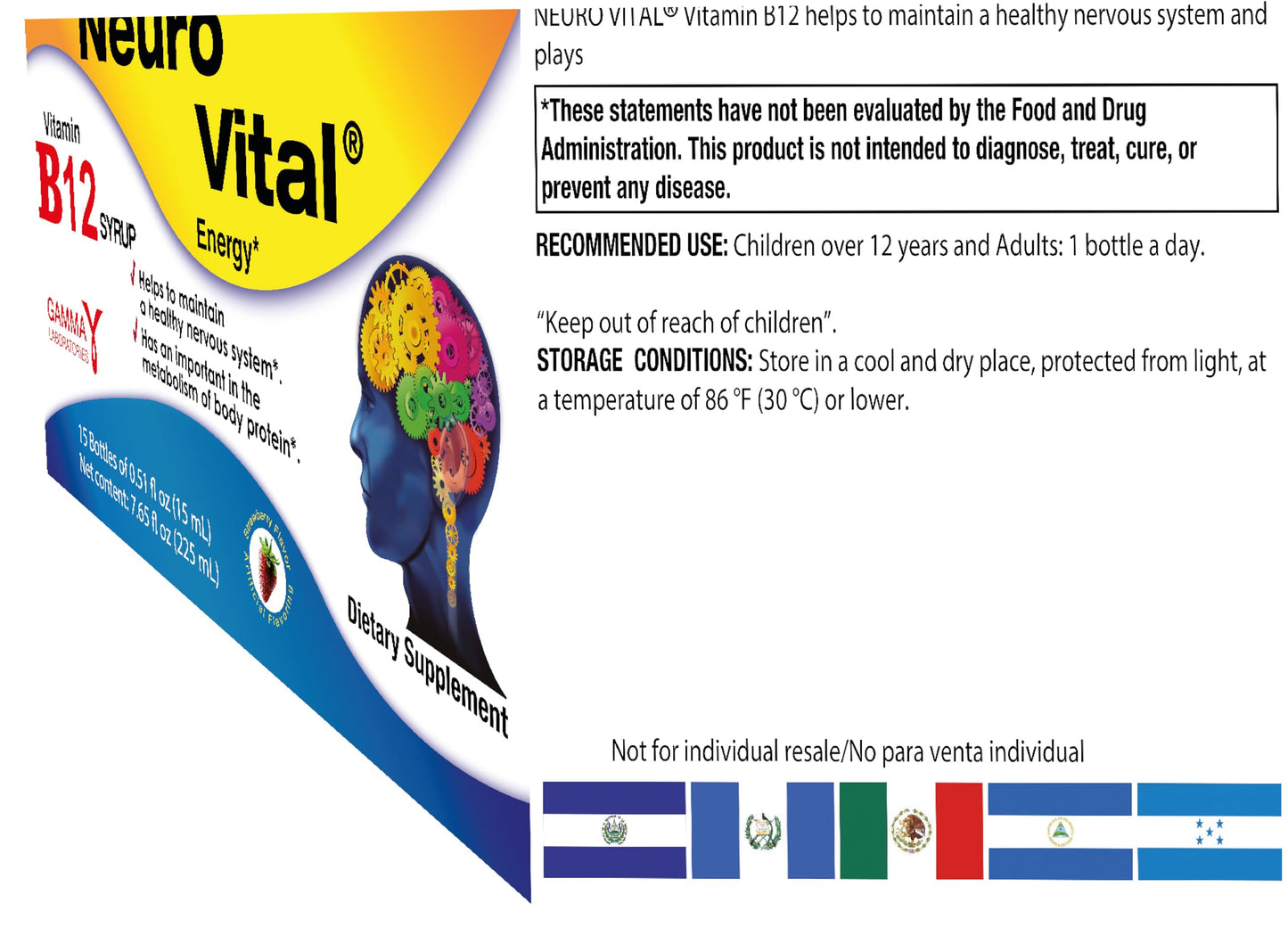 Imagen de Neuro Vital alto en vitaminas B