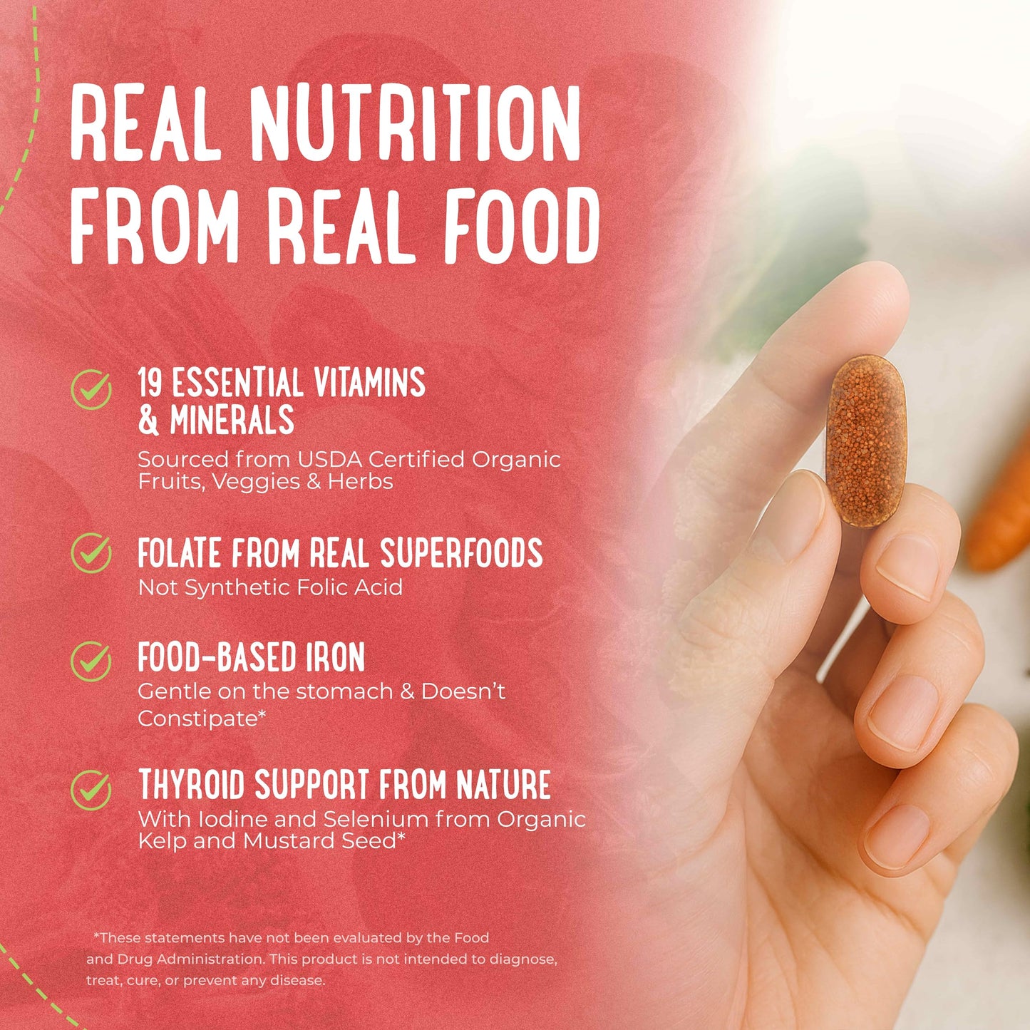 Imagen promocional multivitamínico Mama Natural para energía y belleza