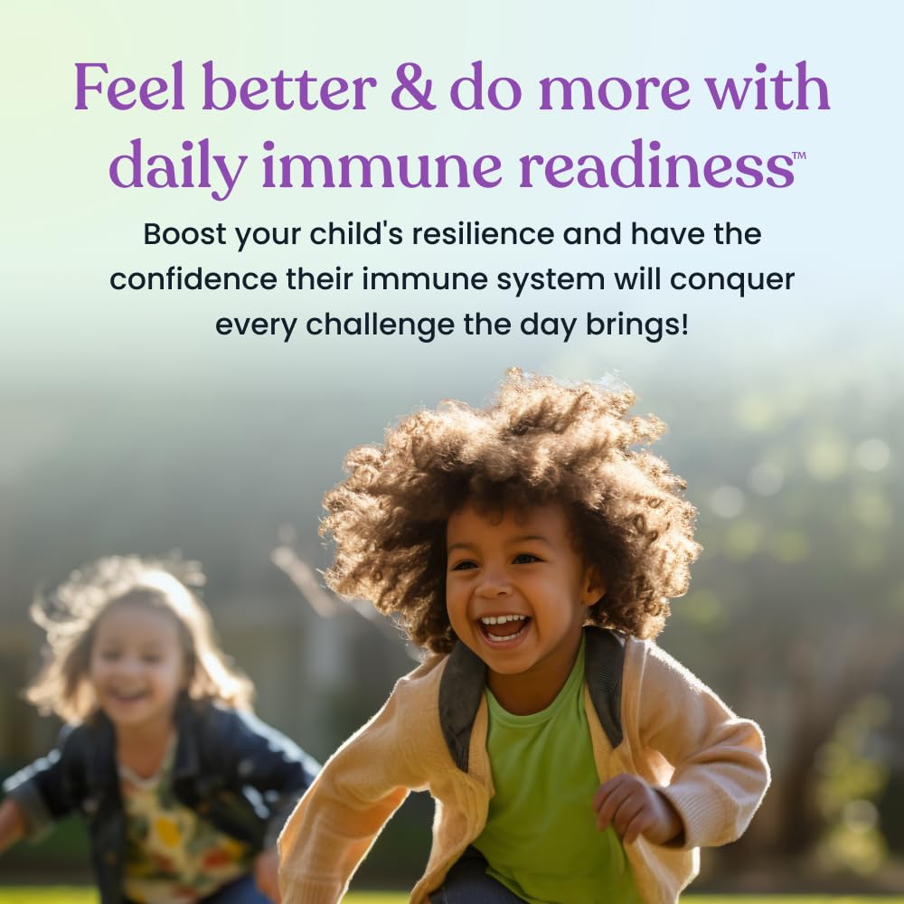 Immune Ready gomitas para niños sin azúcar y veganas