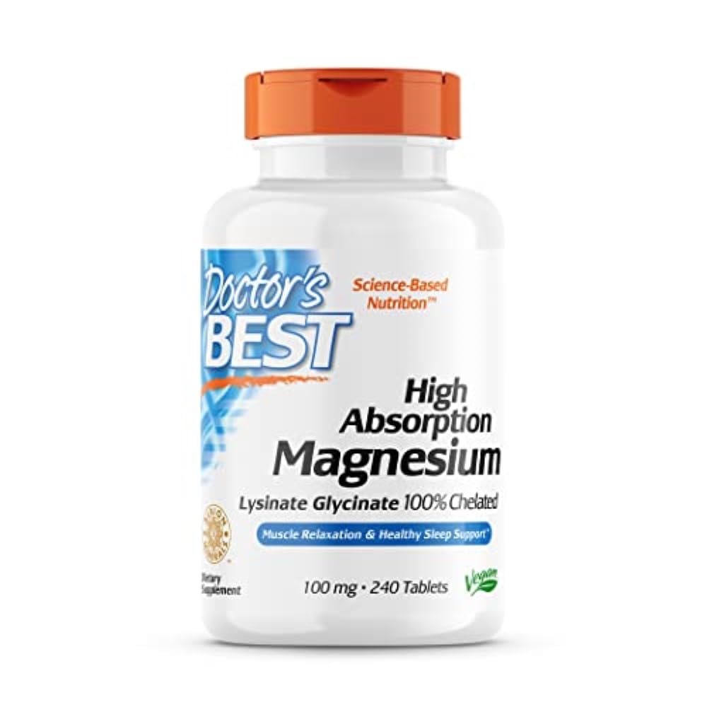 Información nutricional Jarrow B-12 y Doctor's Best magnesio