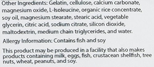 Información sobre ingredientes del Kit de Salud Vital Bulk