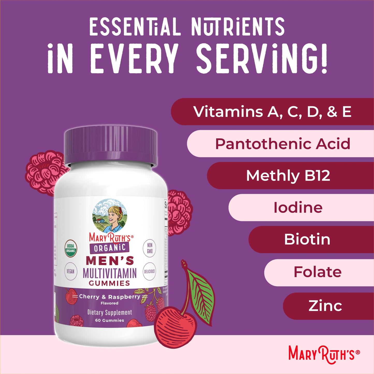 Información sobre las multivitaminas para hombres
