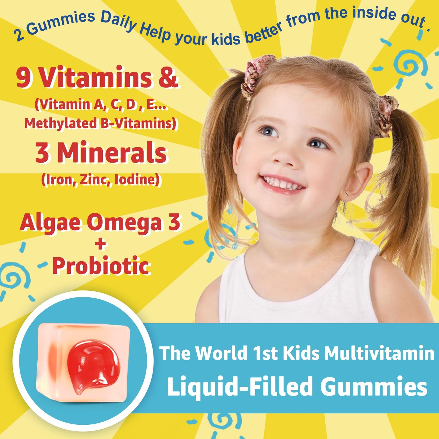 información nutricional gomitas multivitaminicas sin azúcar