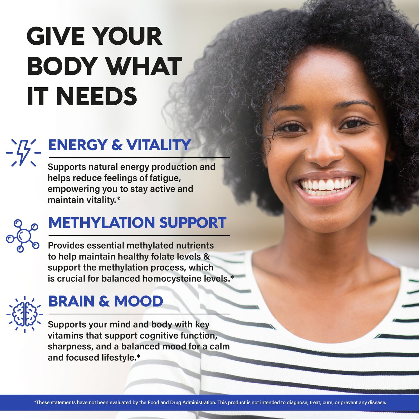 Información nutricional del multivitamínico