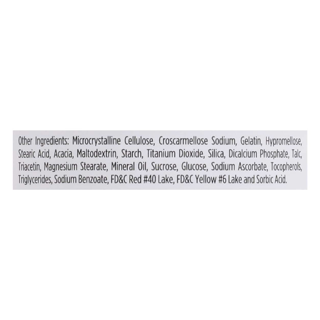 Información nutricional vitaminas prenatales Leader