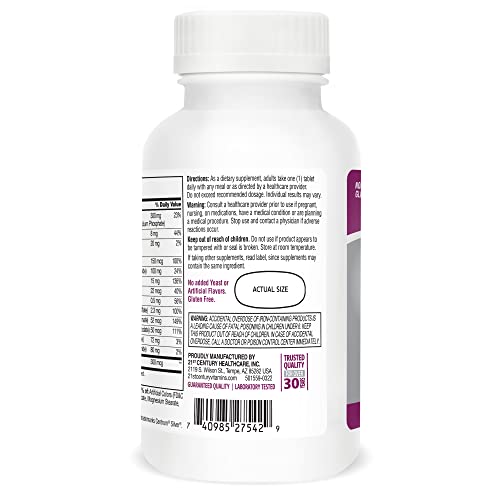 Información del producto multivitamínico 21st Century