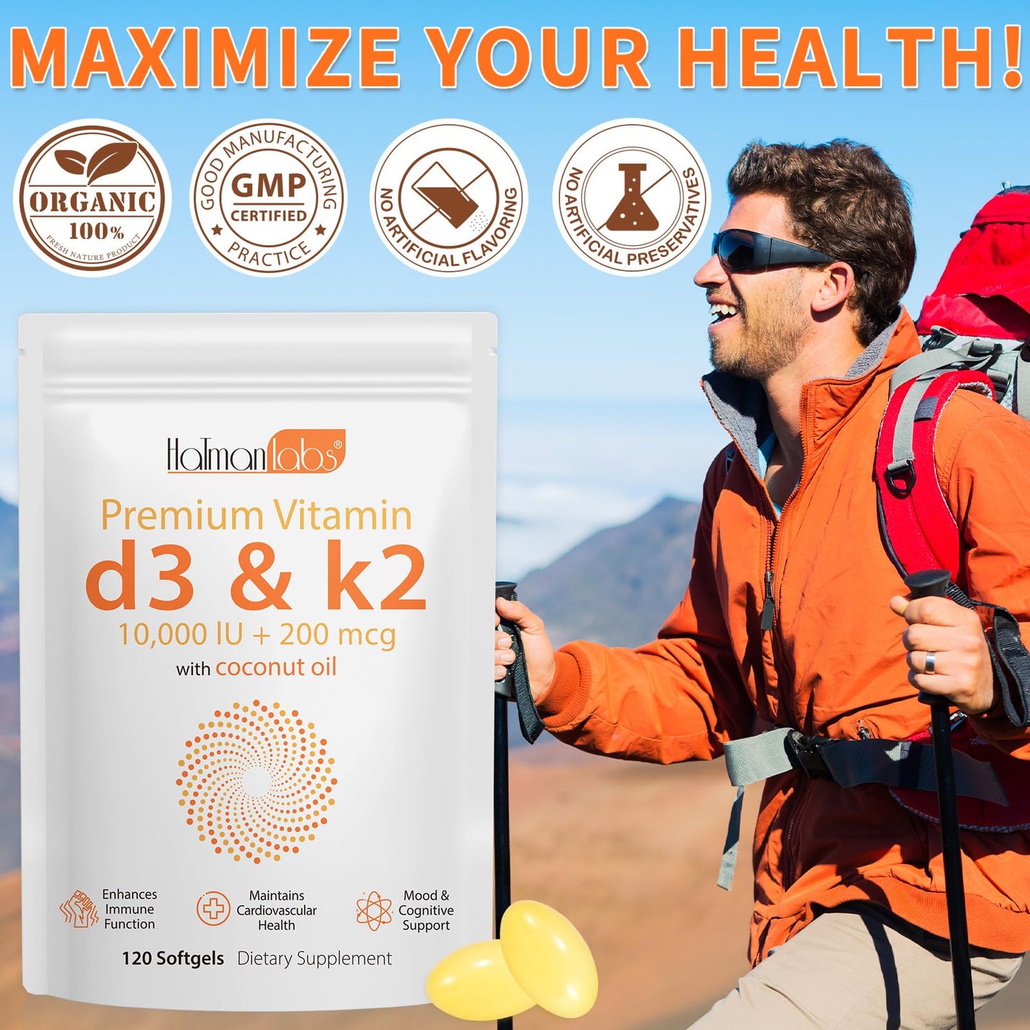 Información del producto vitamina D3 K2 Tooffi