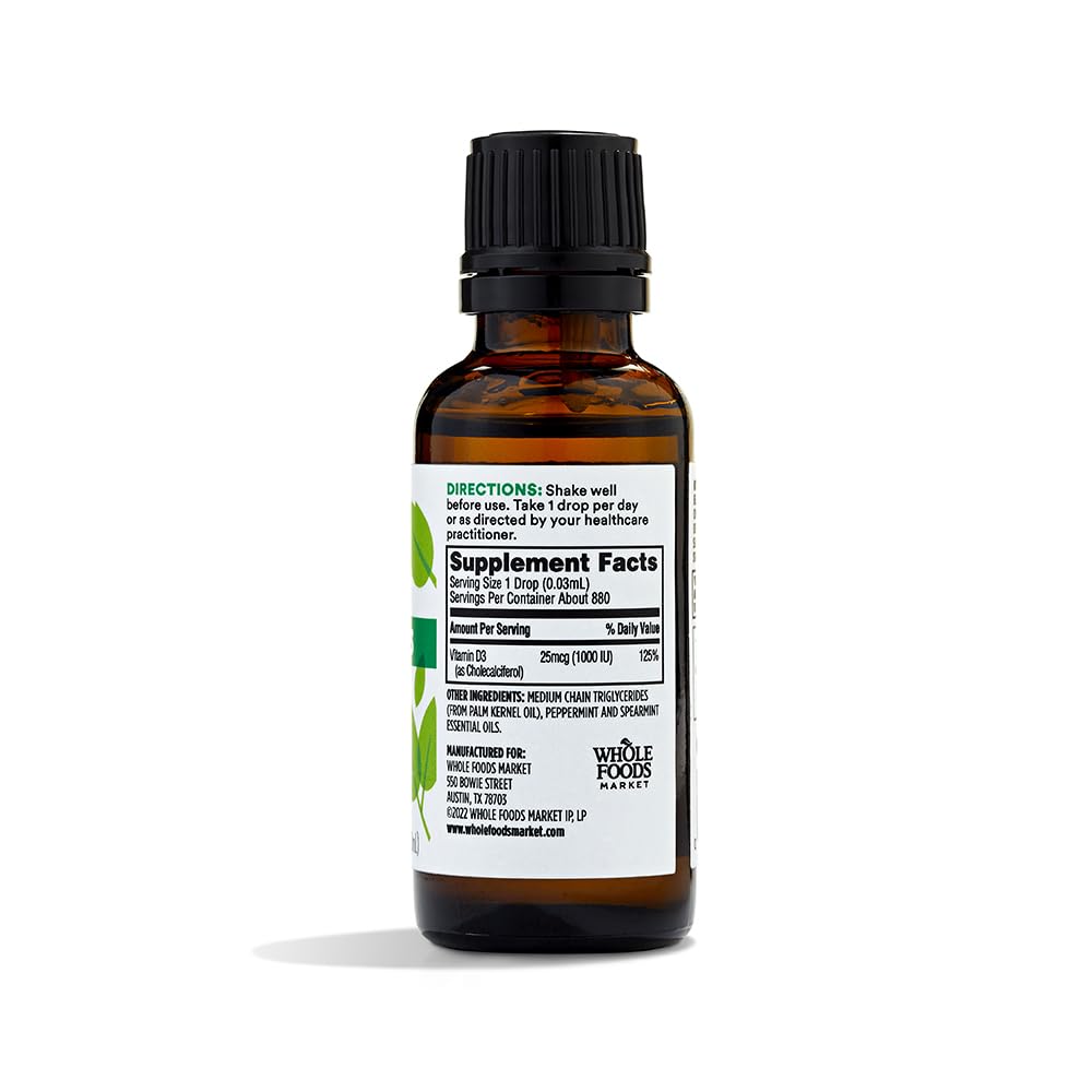 Información del suplemento de vitamina D-3