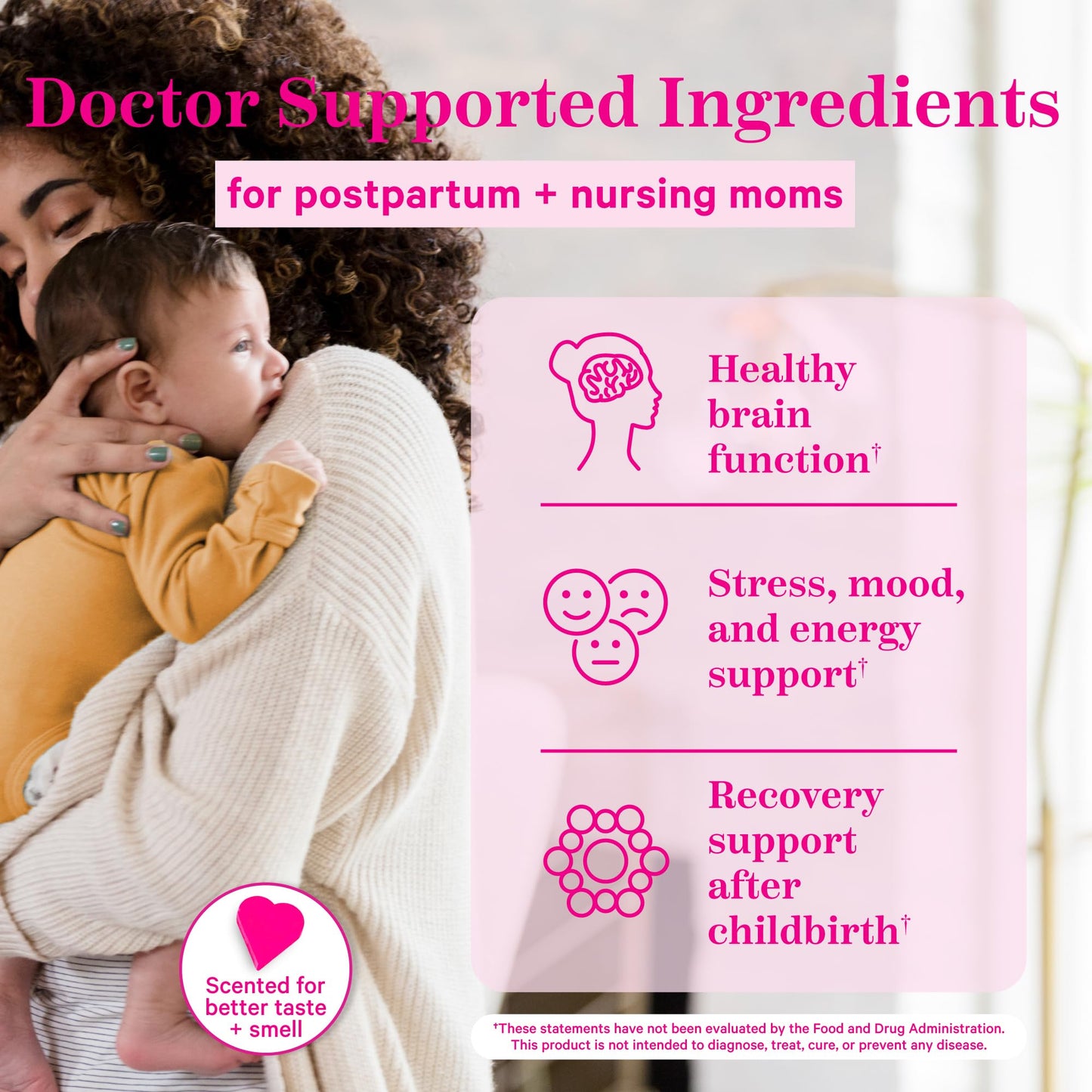 Ingredientes apoyados por doctores para Pink Stork