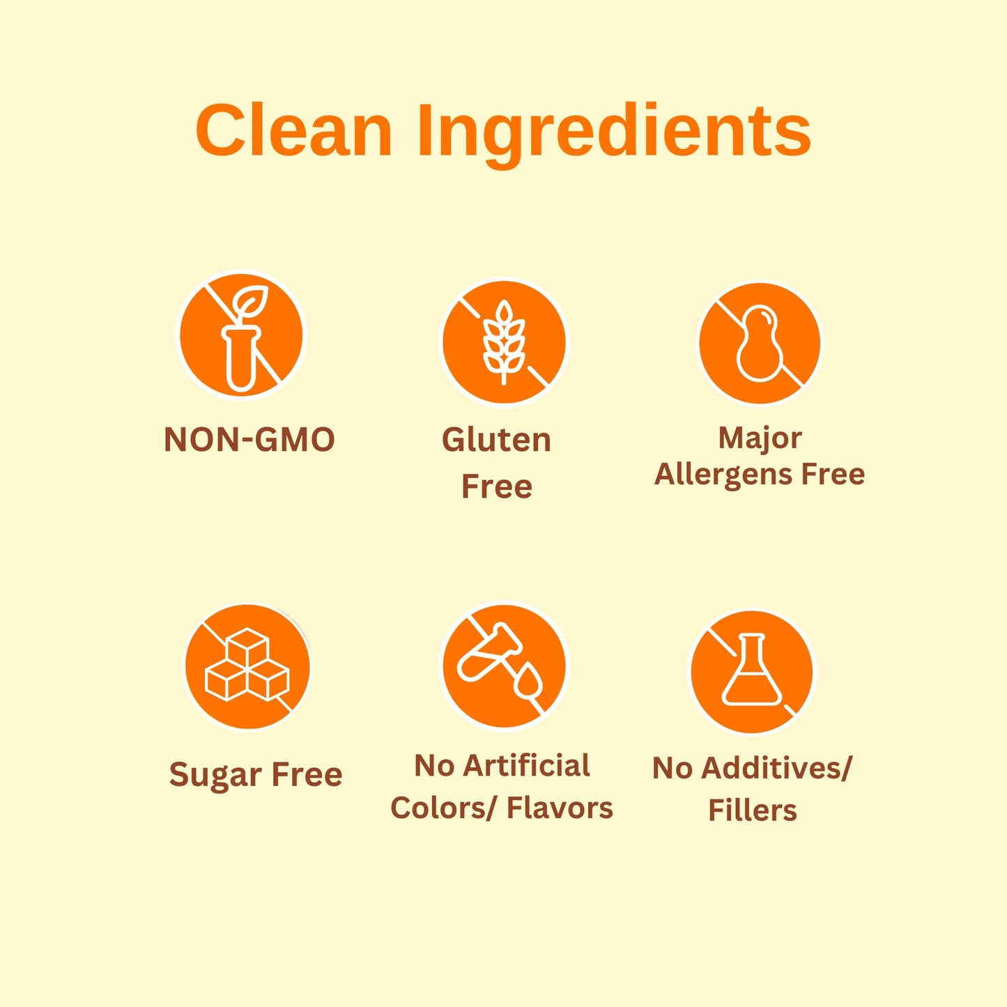 Ingredientes limpios Vitaminally