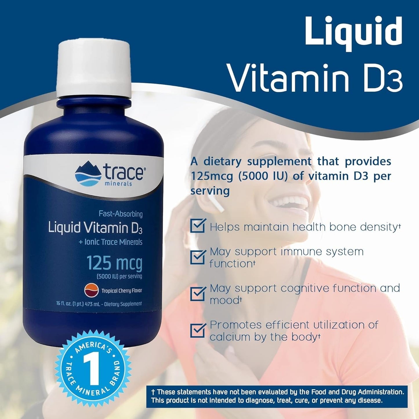Detalle ingredientes minerales traza en etiqueta Vitamina D3 líquida