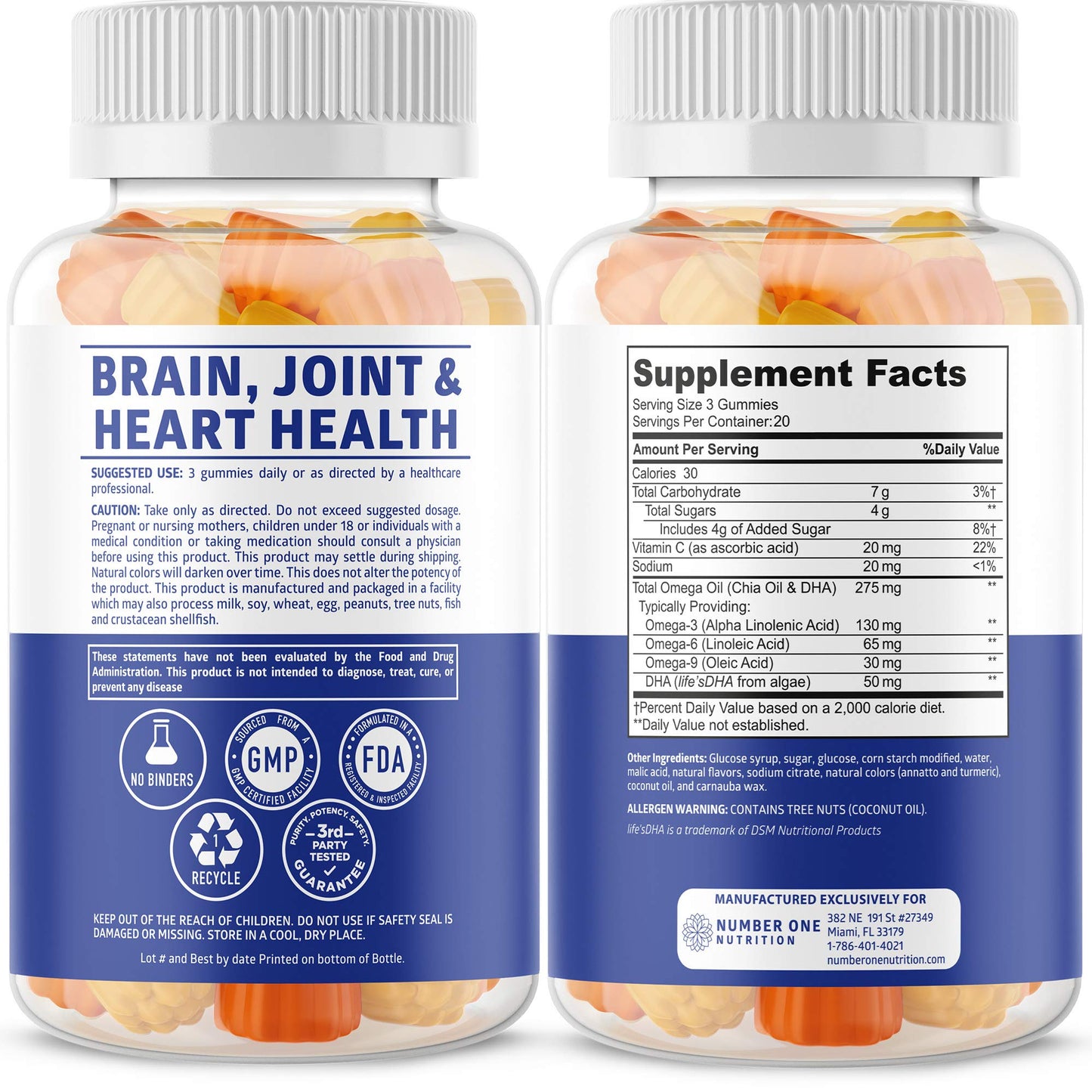 Ingredientes del multivitamínico diario N1N