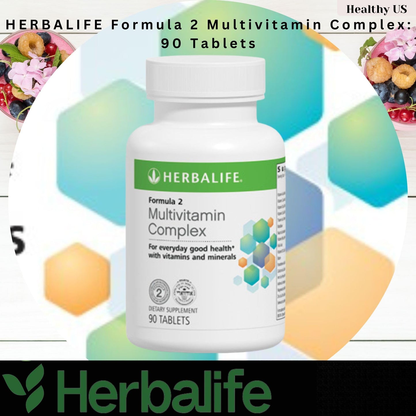 Lista de ingredientes del multivitamínico Herbalife