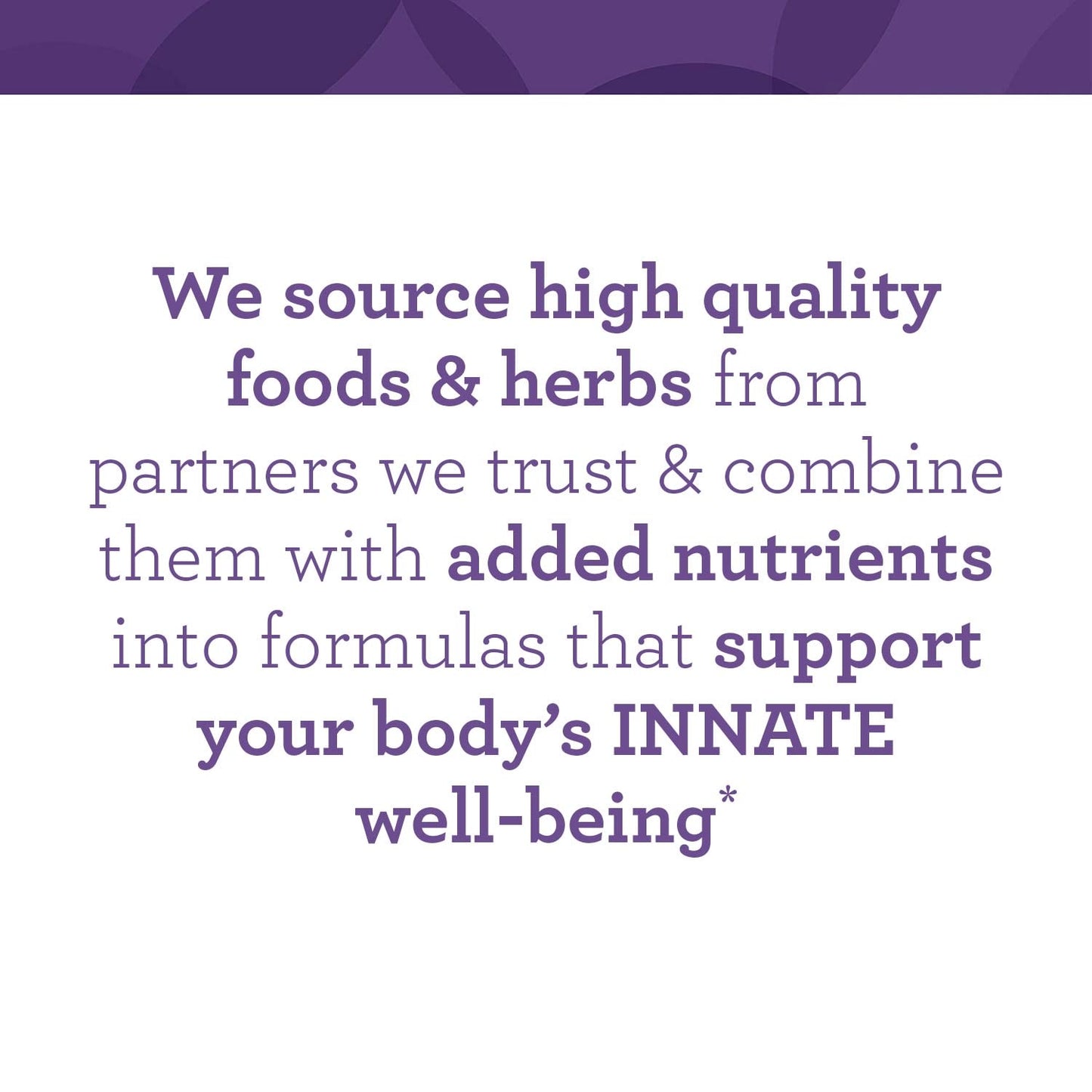 Ingredientes naturales y de calidad multivitamínico Innate
