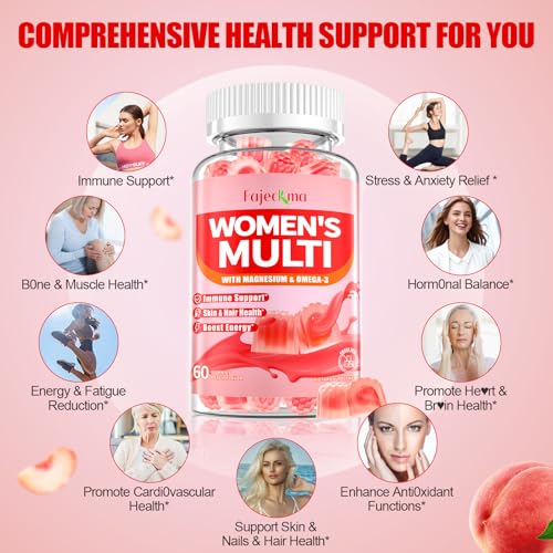 Ingredientes naturales en gummies veganos Fajeckma mujer