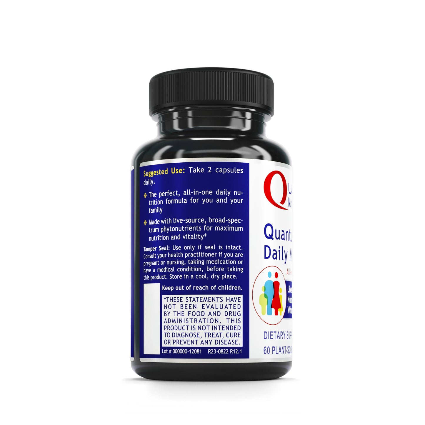 Ingredientes de Quantum Multivitamínico Diario