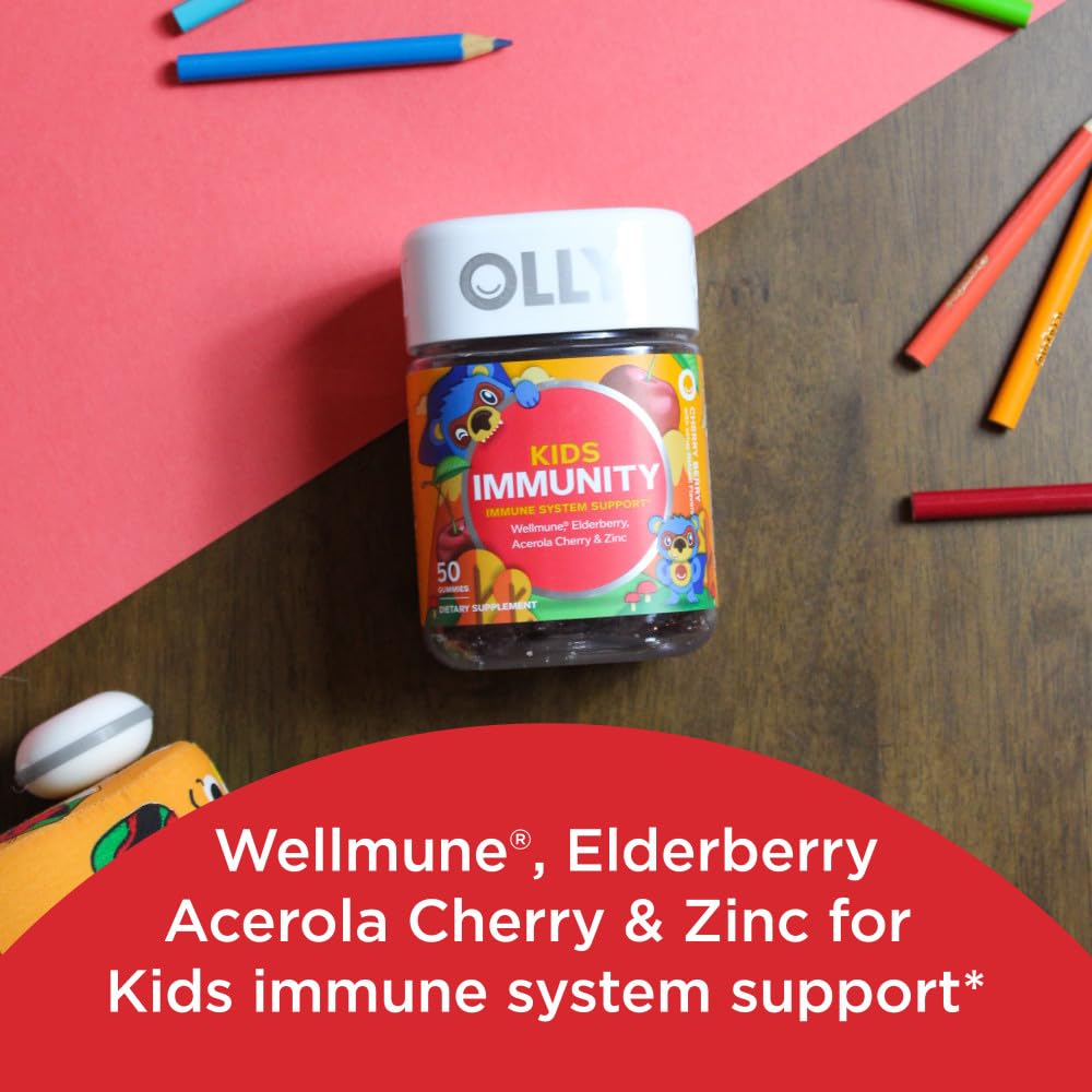 Ingredientes saludables en las gomitas OLLY Immunity