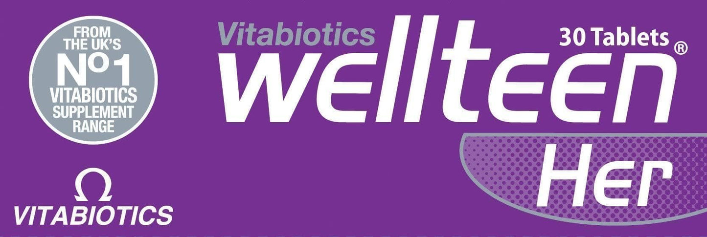 Lista de ingredientes de Wellteen Her