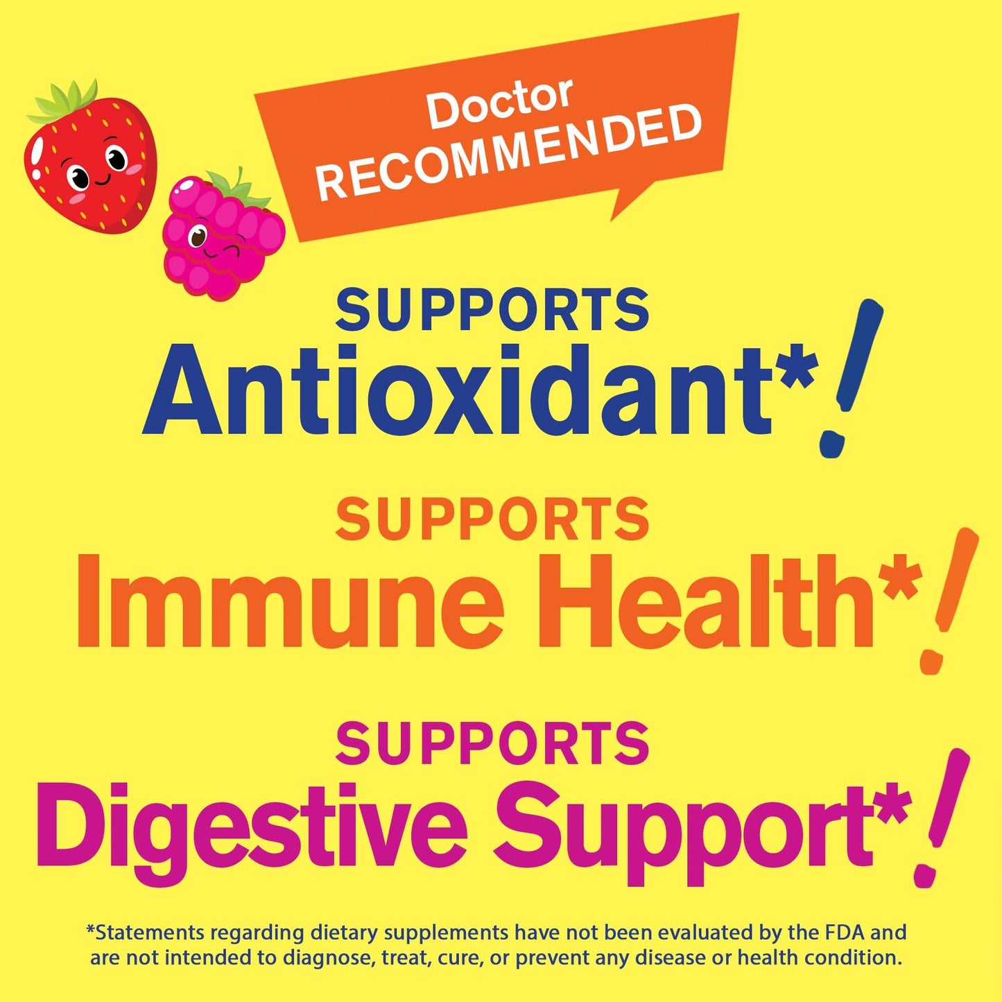 Detalle ingredientes Vitaminas WellYeah para niños
