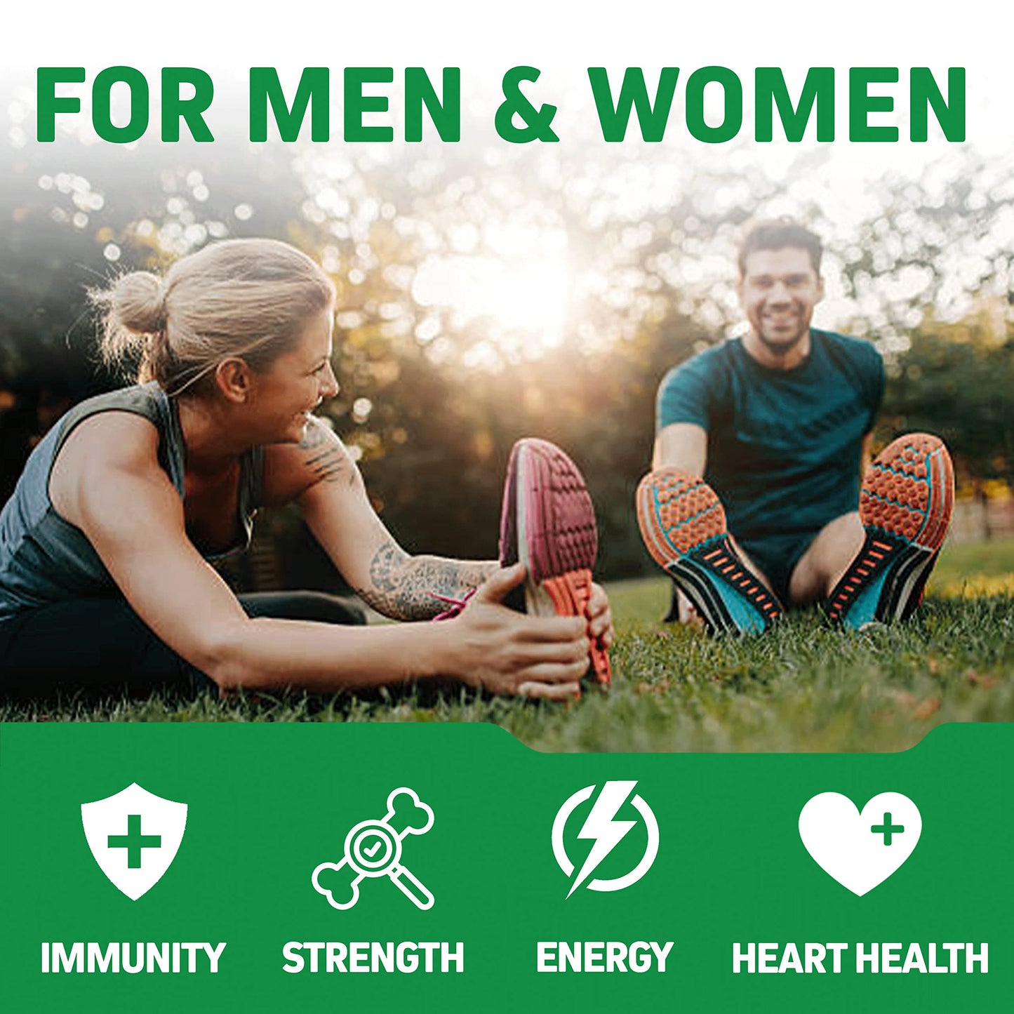 Promoción de inmunidad, energía y salud del corazón