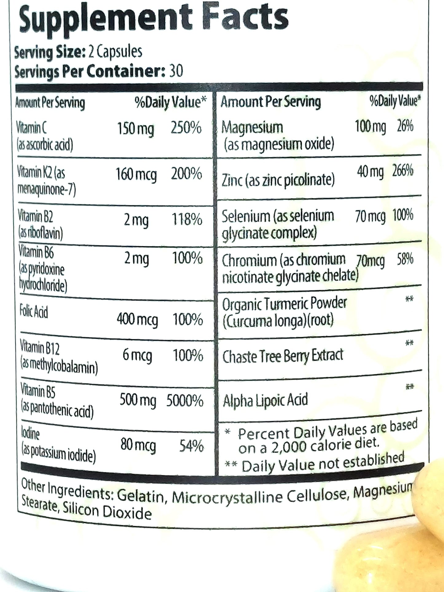 Instrucciones y recomendaciones de uso de cápsulas para acné
