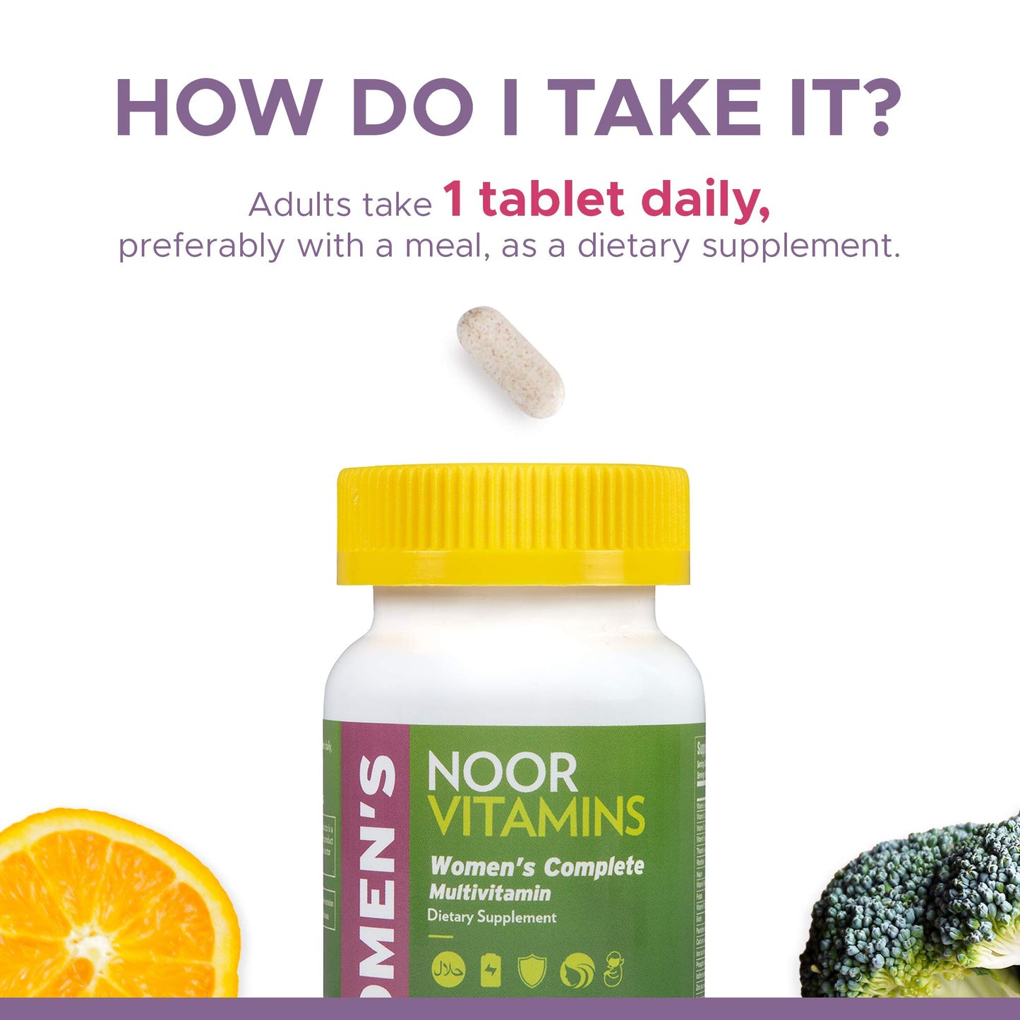 Instrucciones de uso de las multivitaminas Noor Vitamins