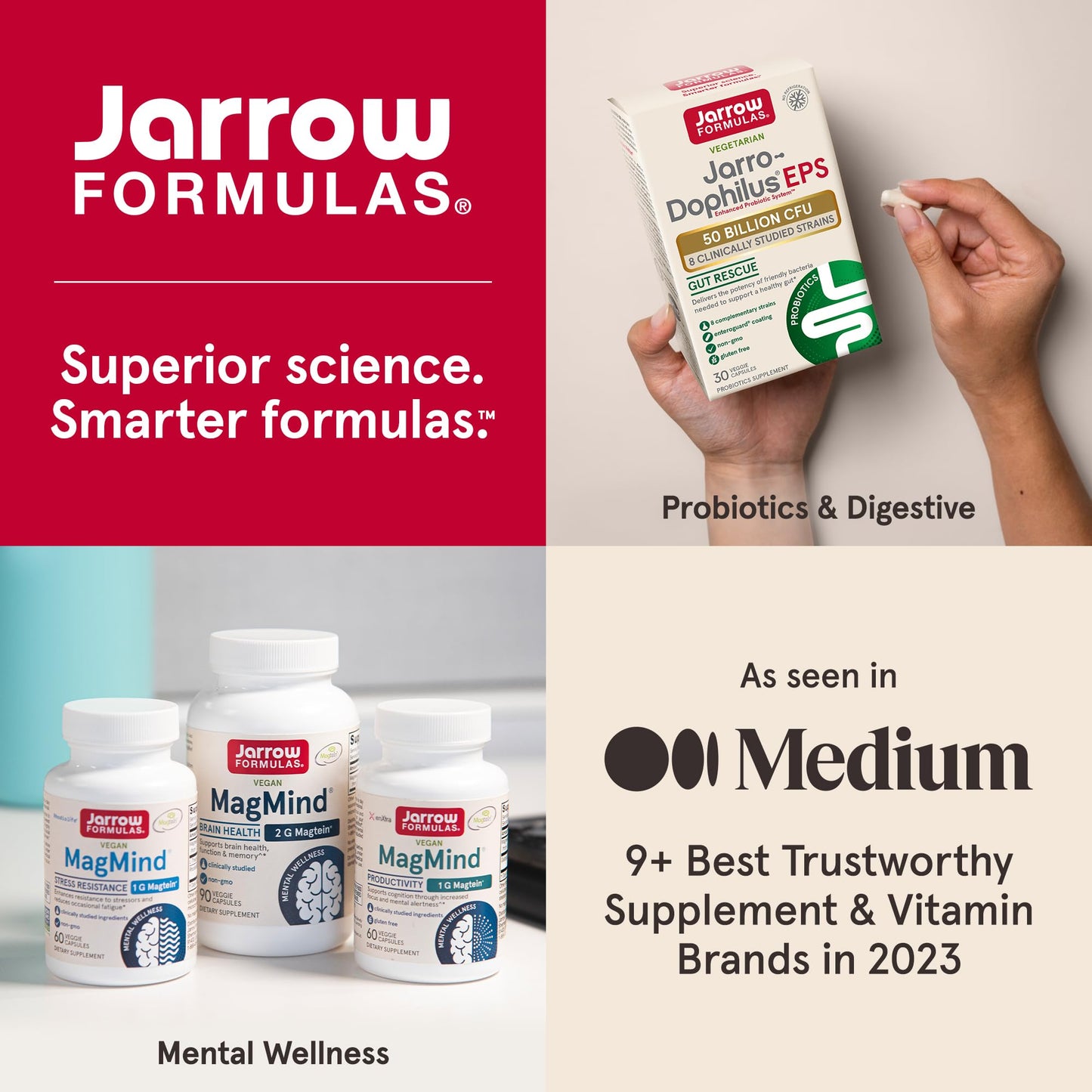 Jarrow Formulas Metil B12 500mcg masticable apoyo salud cerebral 12 pack