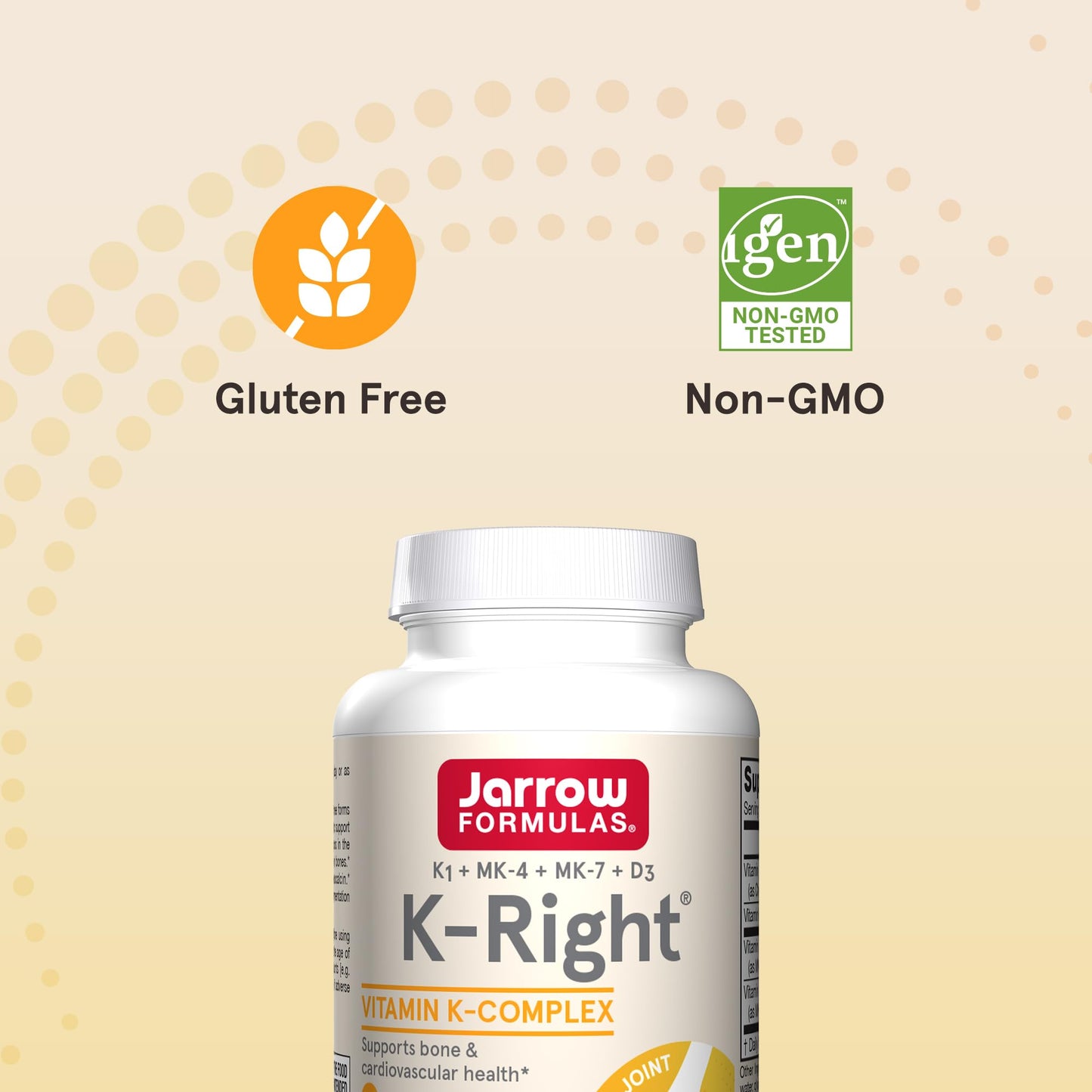 Jarrow formulas suplemento k-right para salud ósea