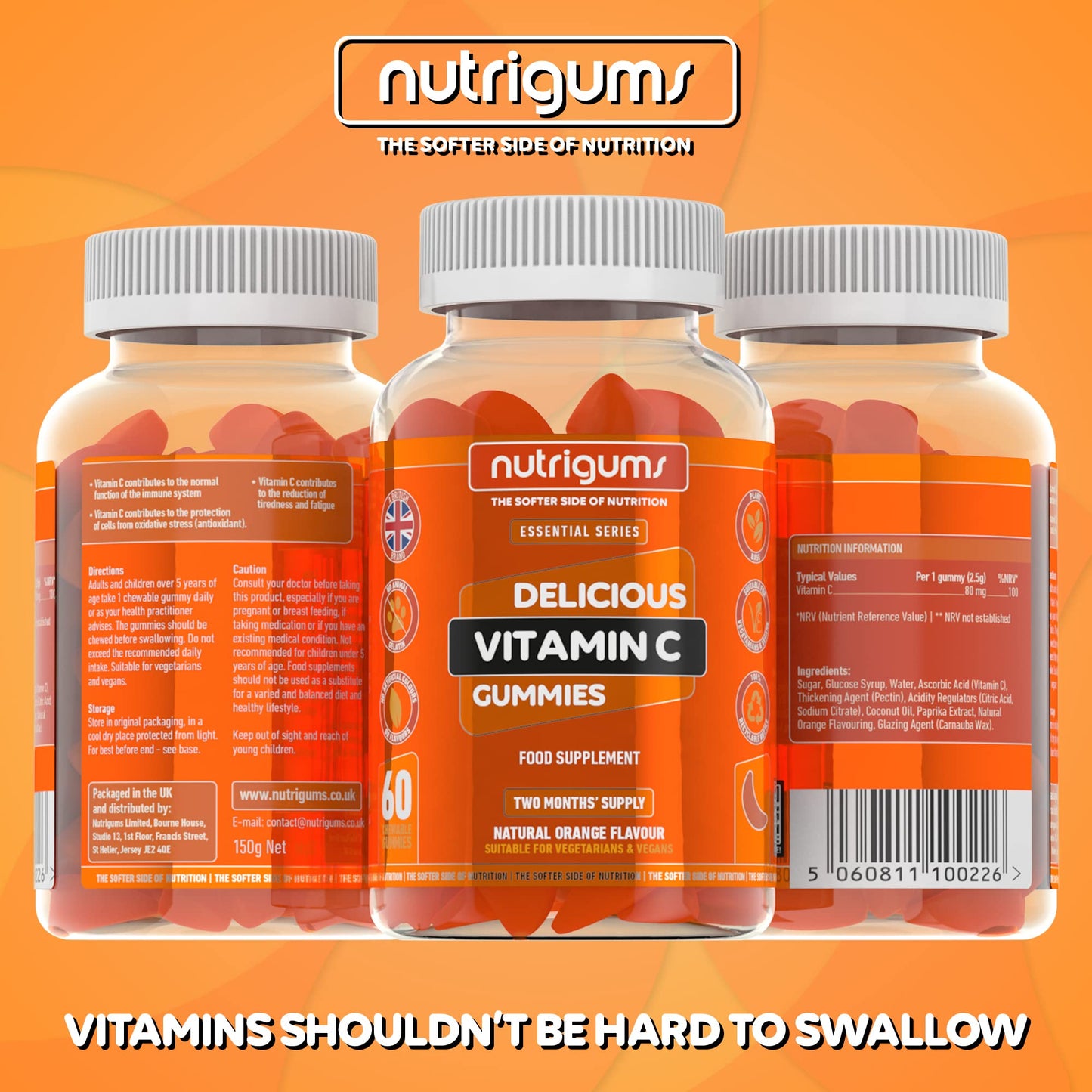 JPHYLL gomitas vitamina c envase lateral