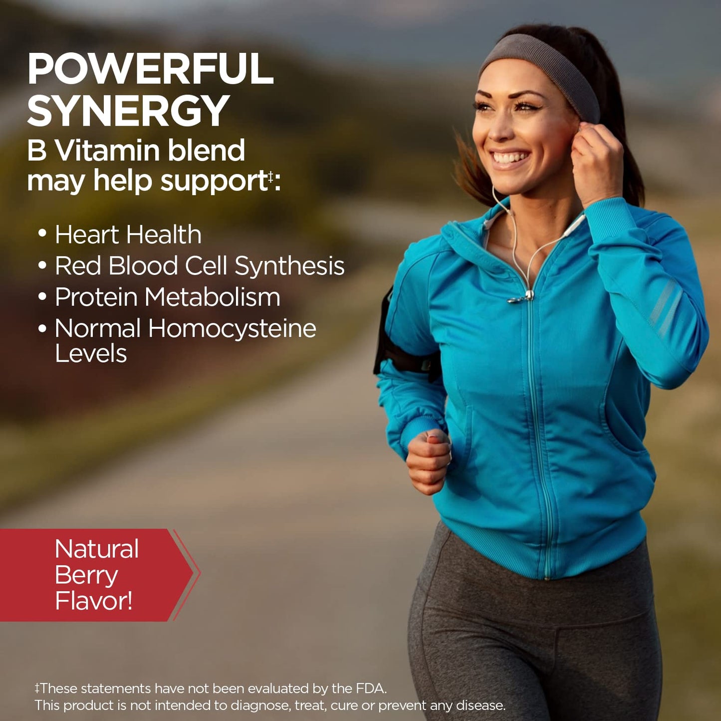 KAL microtabletas ActivMelt sabor a berries para energía