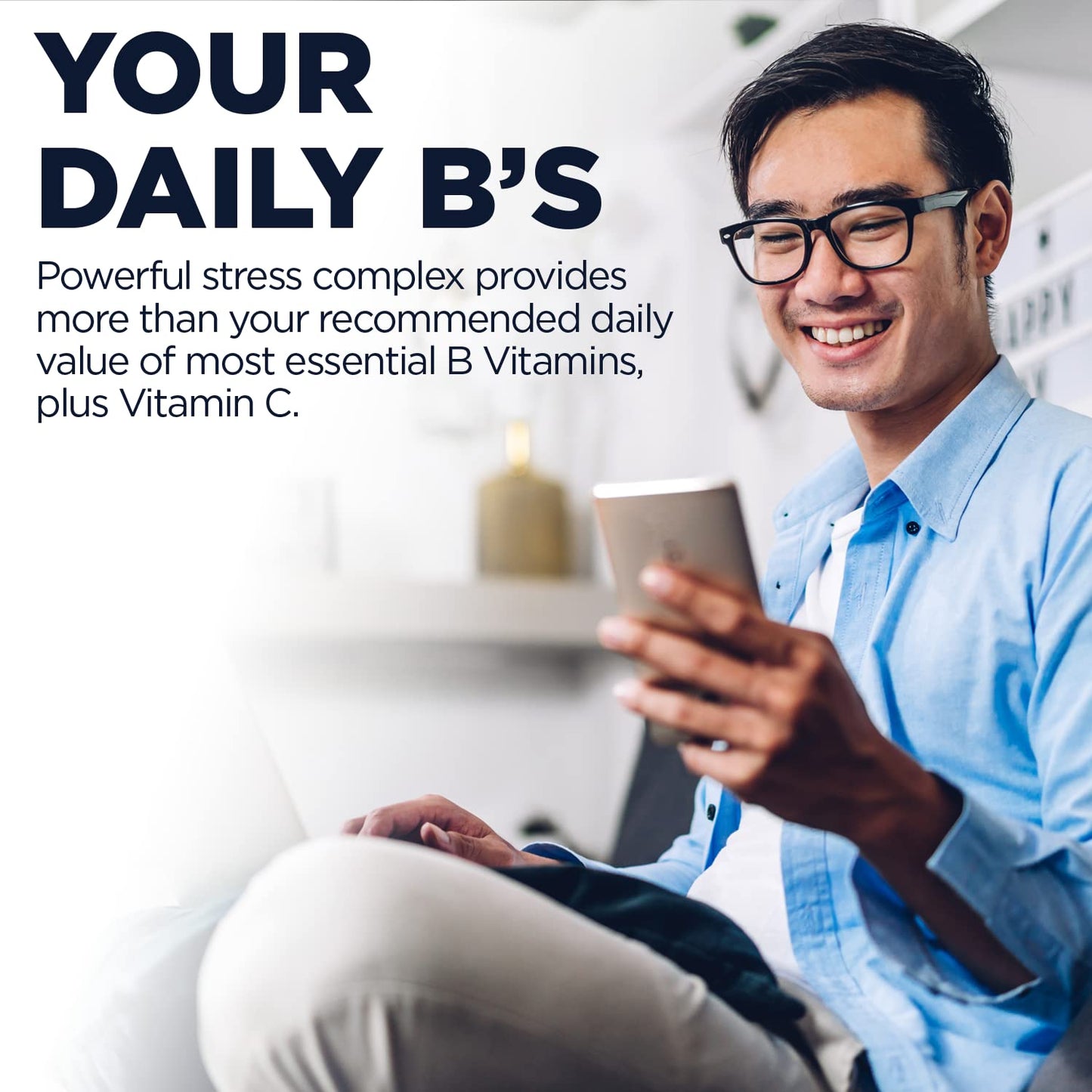 KAL suplemento vitaminas complejo b con garantía de 60 días