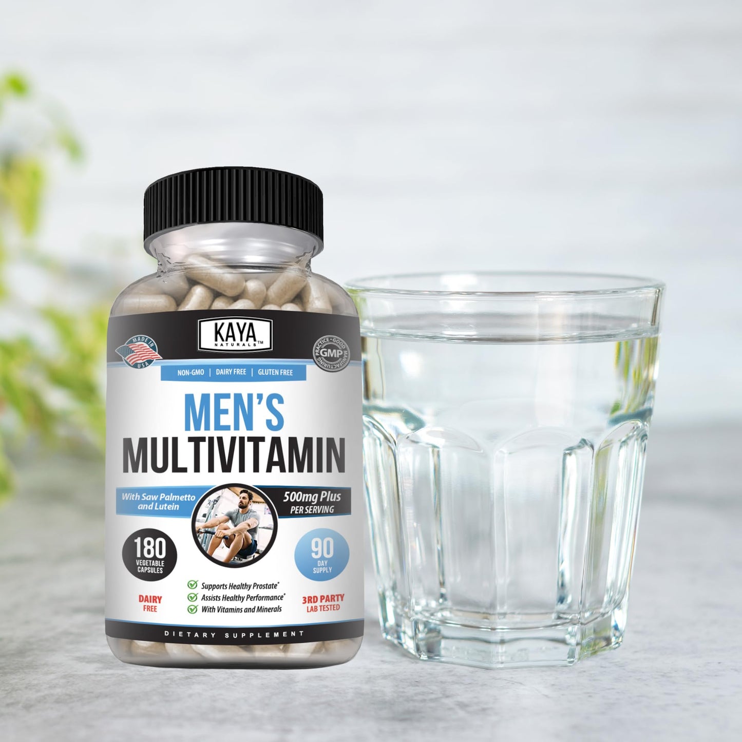 Kaya Naturals Multivitamínico Masculino con Minerales y Vitaminas
