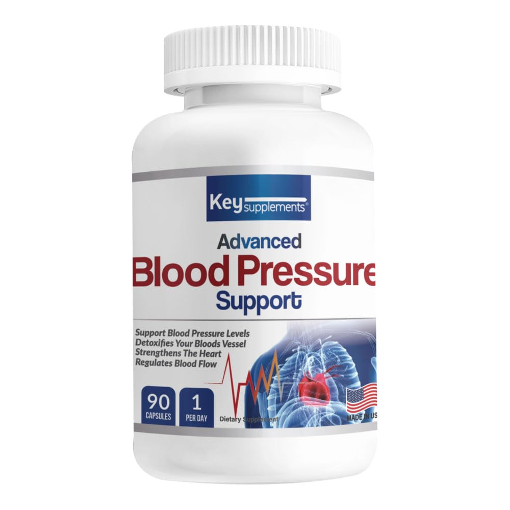 Key Supplements Apoyo Presión Arterial frasco 90 cápsulas