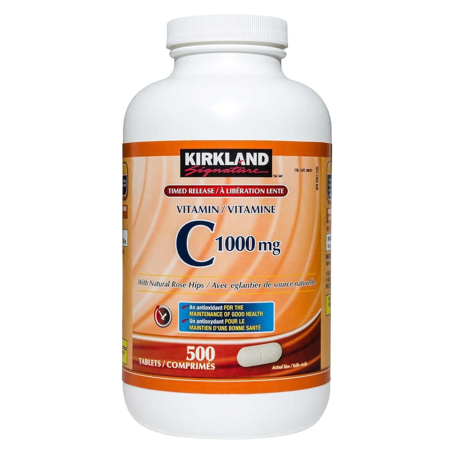 Kirkland Signature Vitamina C 1000mg 500 Tabletas